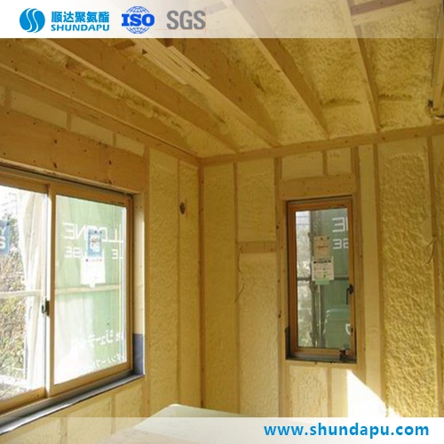 PU Insulation Sda13e Spray Rigid PU Foam for Cold Storage