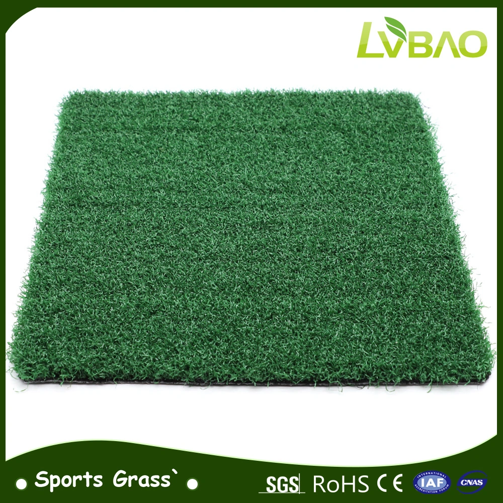 LVBAO ampliamente utilizado	y versátil Strong-Drainage colorida planta Artificial alfombras de césped de hierba Deportes