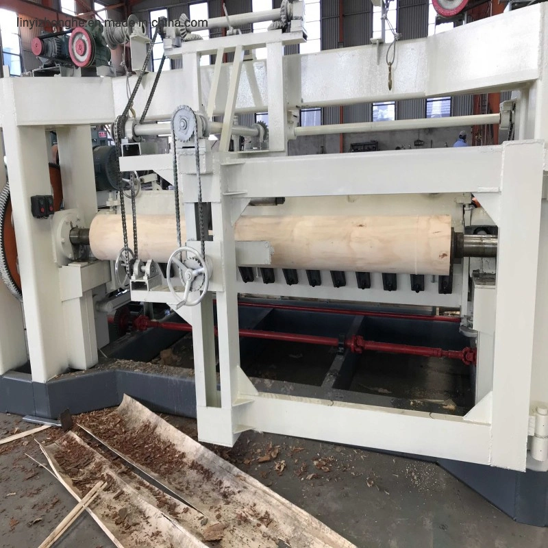 Automatic Veneer Peeling CNC Machine for Plywood Woodworking Line