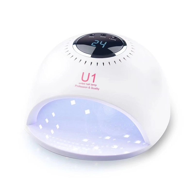 High Power 84W UV Nail Drying Lamp Wireless Dual Light Rechargeable Cordless Sun UV LED Gel Dryer Nail Lamp for Salon Manicure