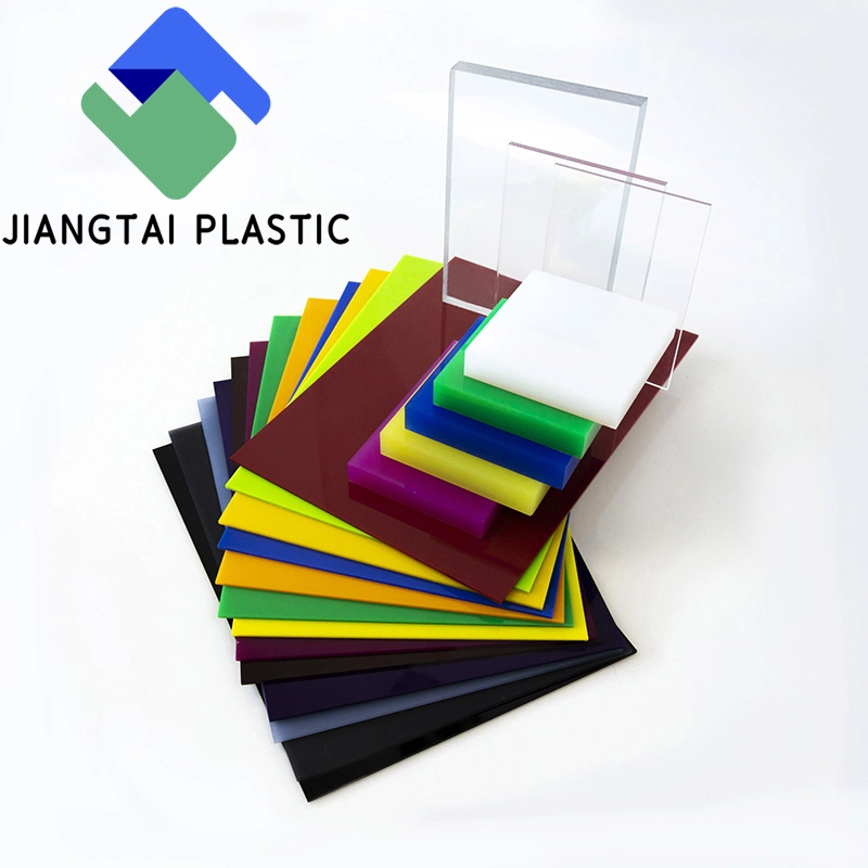 Jiangtai Plastic Cheap Plexiglass Plastic Transparent Bending Plexiglass Perspex Engraving Plastic Sheets