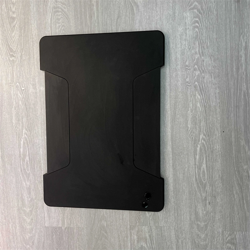 Popular Black White Color E1 Level MDF PVC Veneer Wooden Table Top