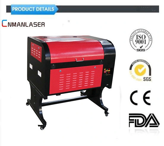 100W CNC gravura a laser de CO2 equipamento de corte com alimentação automática de couro de tecido