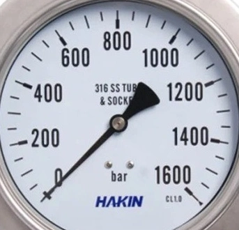 All Stainless Steel Ultra High Pressure Gauge