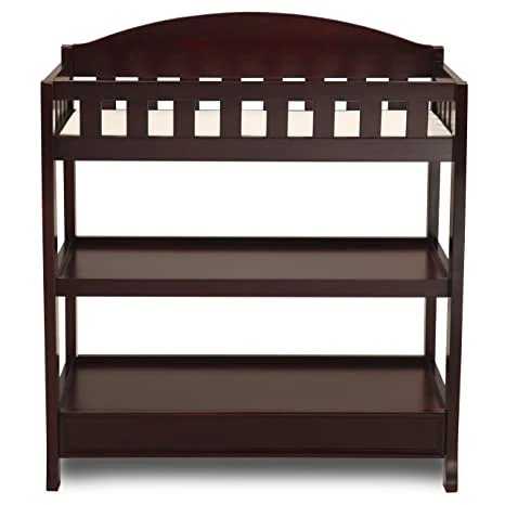 Nova Two Fixed Open Storage Shelves Baby Changing Table