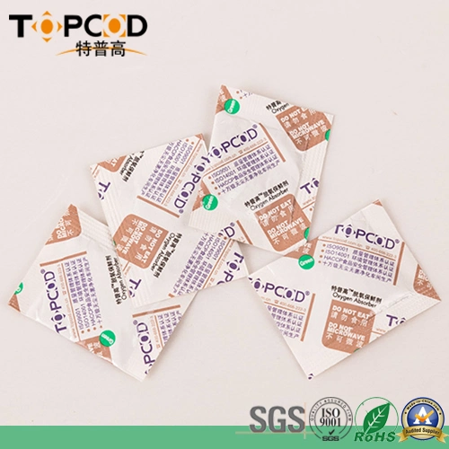 Oxygen Absorber Packets for Food Storage GMP Manufactured