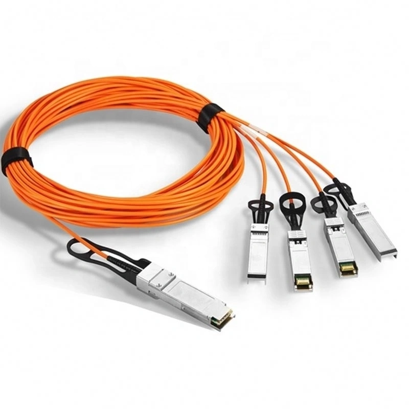 Qsfp-4*SFP+ Module Optical Fiber Cable