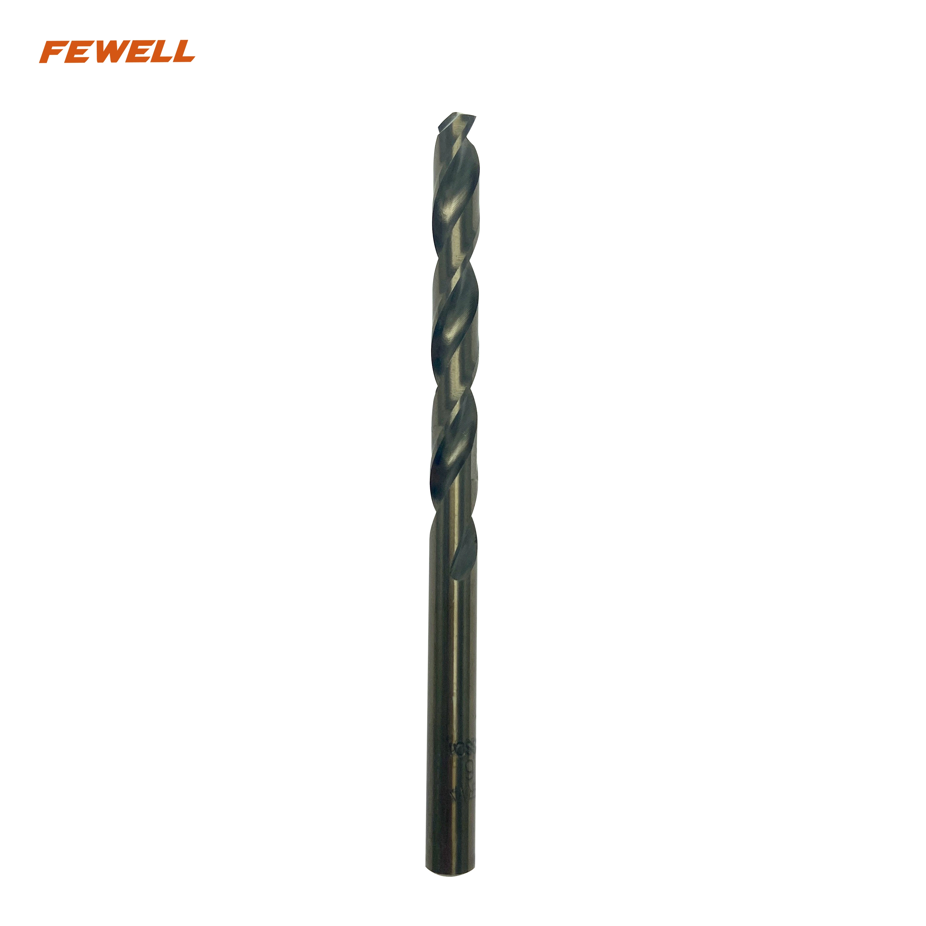 6mm M2 6542 HSS High Speed Steel Twist Drill Bits for Drilling Metal Iron Aluminum