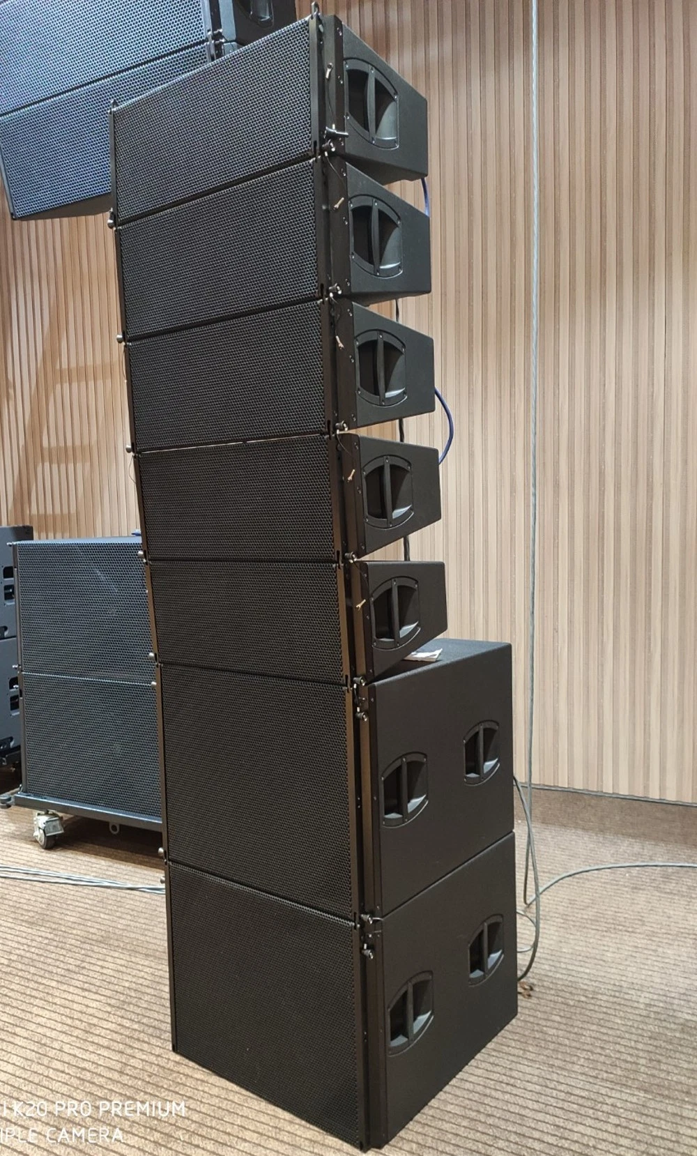 Dual 8 Zoll Y8 pro Audio Passive Neo Line Array System