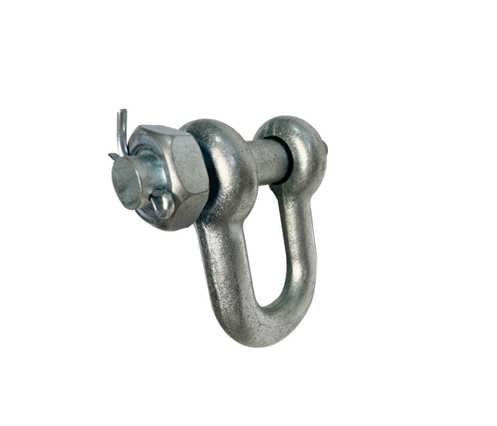 Chain Shackle JIS Type Screw Pin Anchor Shackle with or Without Collar