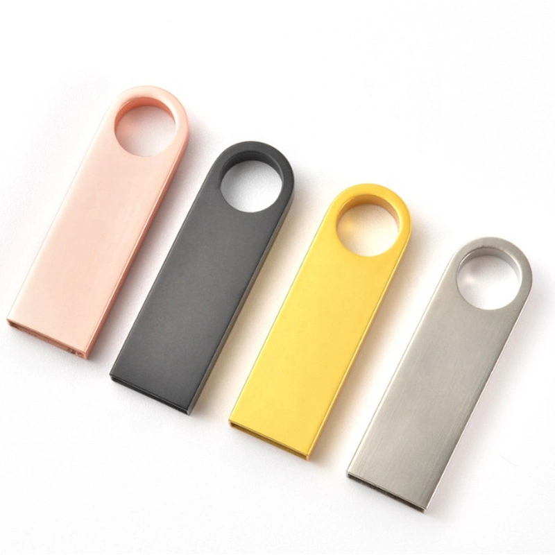 K-Ricard Promotional Cheap Zinc Alloy 128GB 256GB 512GB 1t 2t Pendrive with Logo Custom USB3.1 USB C Flash Drives