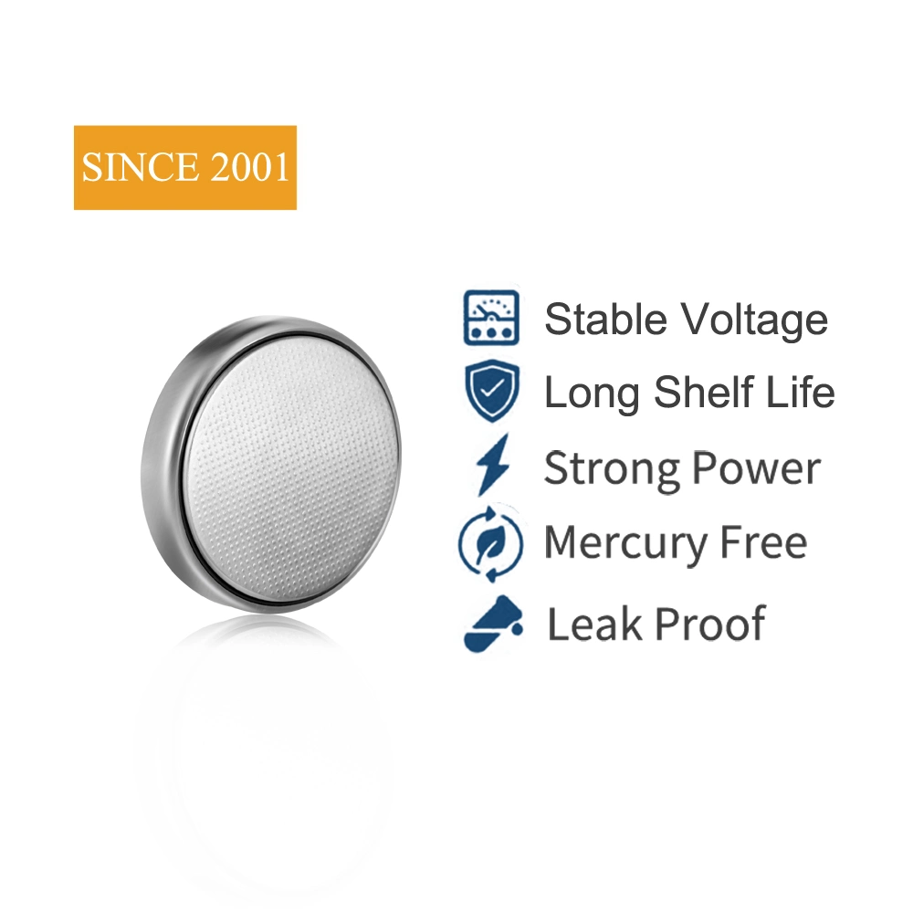 Cr2025 (Blister Card) Primary 3V Lithium Button Cell Coin Battery for Remote Control, Watch, Calculator, Electronic Notebook, Thermometer, and So on,