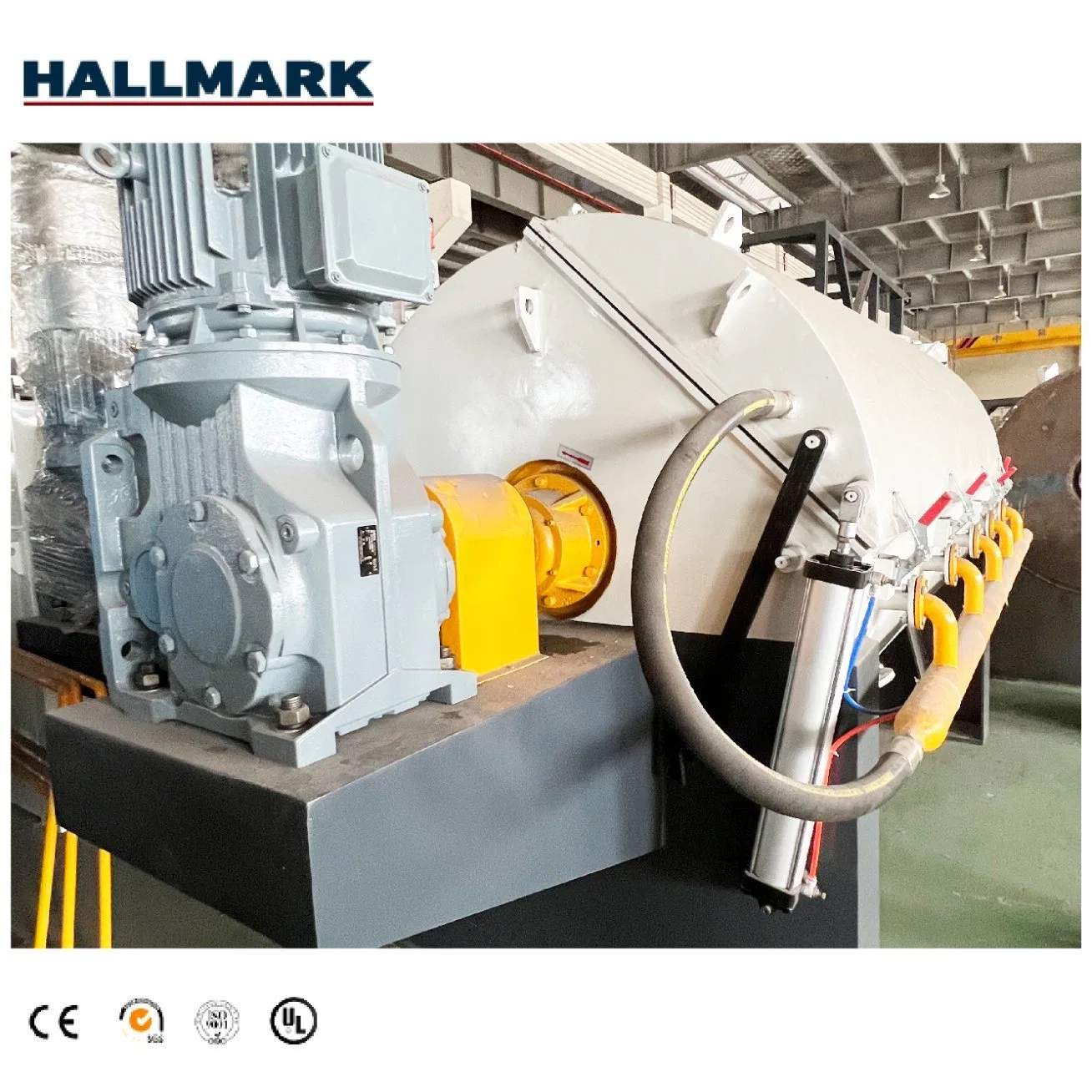 Hallmark Spc Flooring Extrusion Line Wood Door Flooring Panel Production Machine Extrusion Line for Spc Flooring Production Line