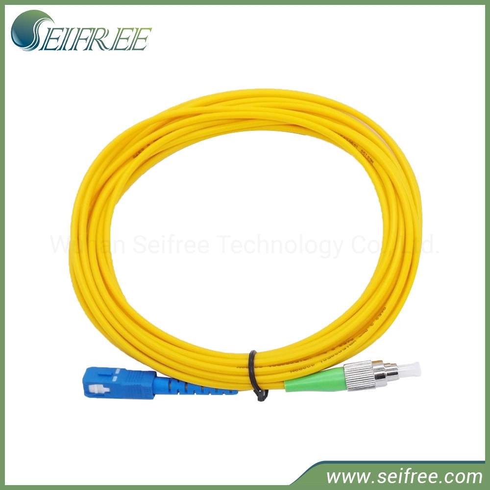 Single Mode Fiber Optic Patch Cord Cable (SC LC FC ST Connector, Simplex & Duplex)