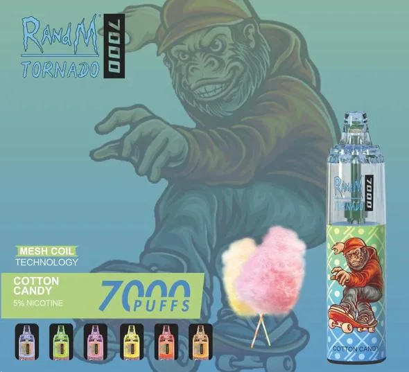 Randm Tornado 7000 Puffs 2% Nuevo barato VAPE original Una ganga