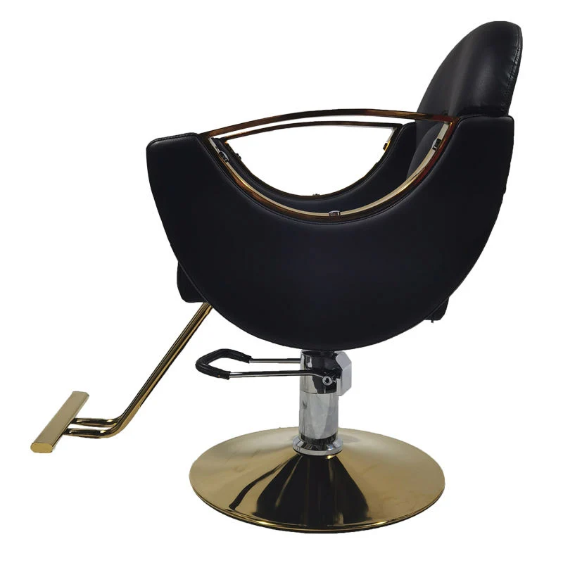 PVC High quality/High cost performance  Leather Customized Metal Hairdressing Furniture Salon Beauty Barber Chair