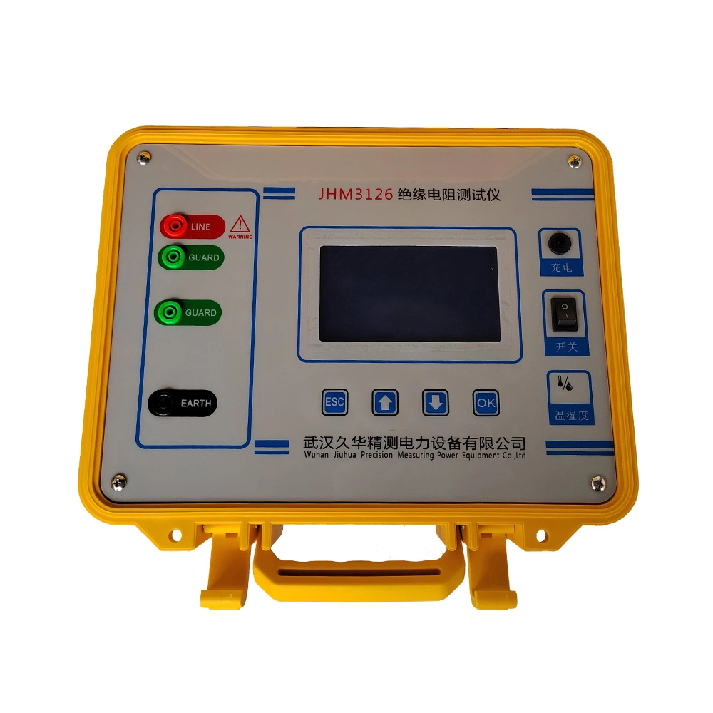 High Resolution Tramegger Testing Equipment Digital Tester Insulation Resistance Meter