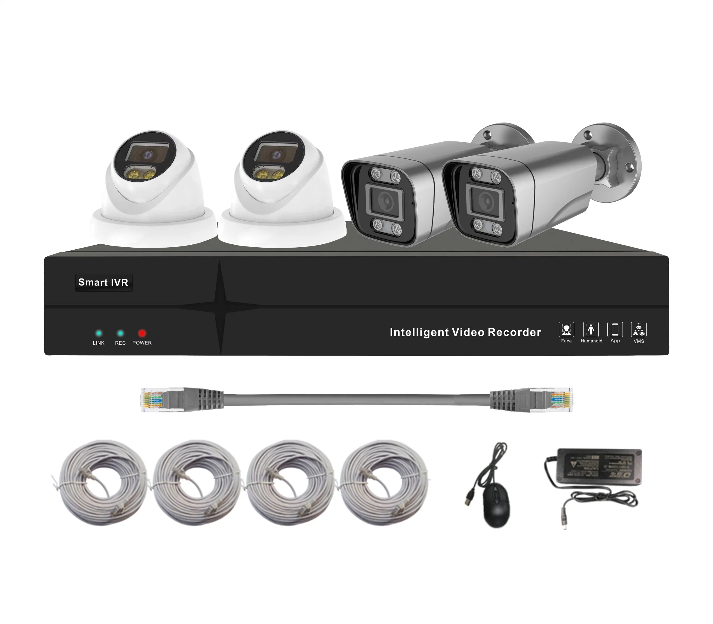 4CH 8CH 3MP 5MP CCTV Camera Price Poe PTZ Doom Camera Kits NVR Security Camera Package with Zoom Lens Camaras CCTV Cameras Kit