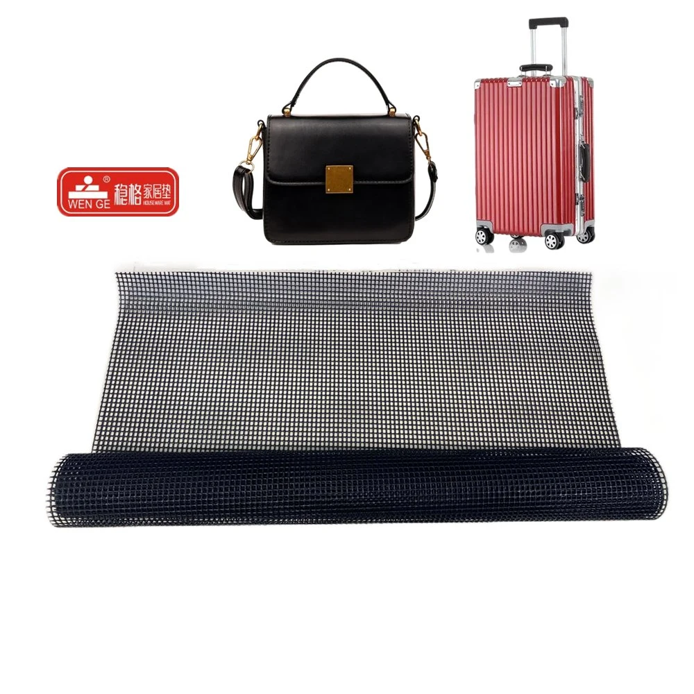 Sacs de doublure en mesh léger housse intérieur en mesh non Accessoires de bagages en PVC avec filet de plastique antidérapant