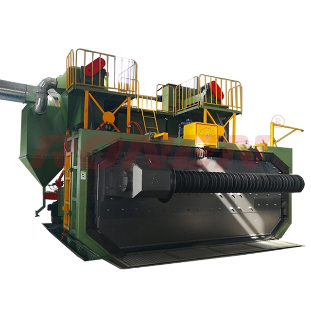 Cold Rolled Steel Strip Roller Wire Coil Shot Blast Cleaning Machine