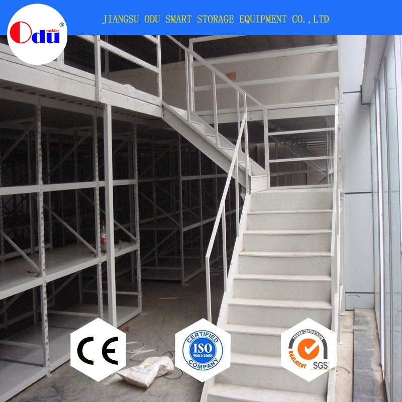 Metal Steel Structure Storage Plastic Wooden Pallet Long Span Mezzanine Rack Shelving