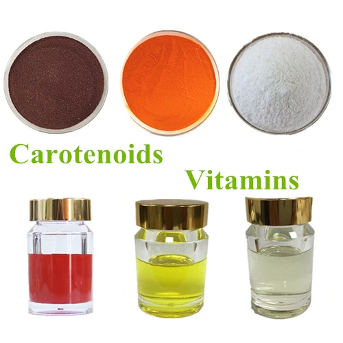 Vitamine und Carotinoide (Vitamin E A D3 Beta-Carotin Lutein) Lebensmittelzusatzstoff