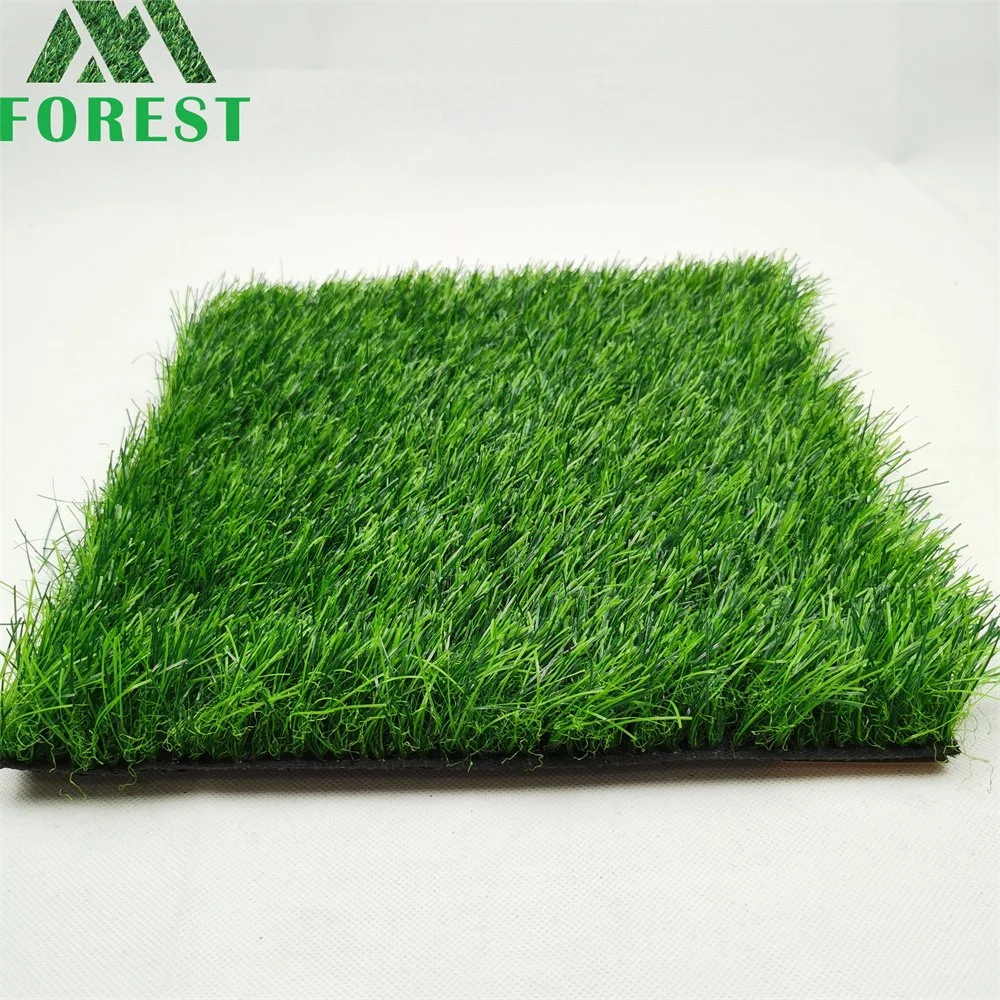 Asian Decorative UV Quality Landscape 3cm Fake 3 Color Garden Synthetic Artificial Lawn