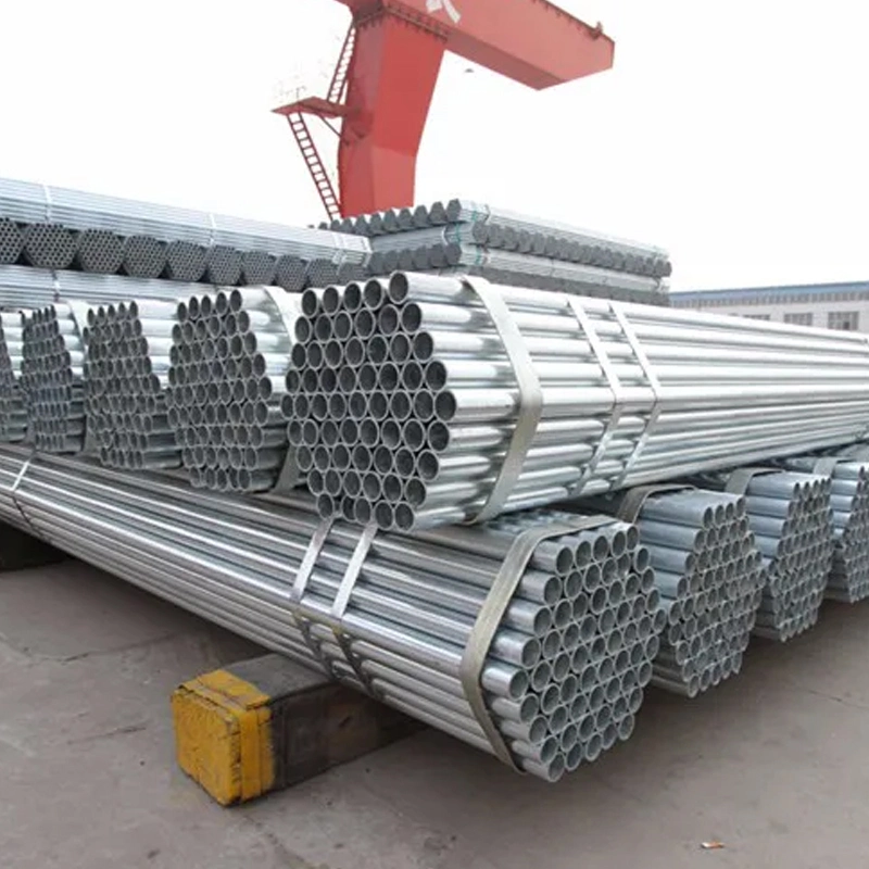 Tubo de acero estructural DX51D SGCC SPCC tubo de acero galvanizado