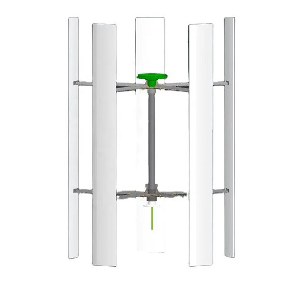 10KW 220V 240V viento eje vertical de hélice de energía libre de imán Generador de turbina para Energía alternativa doméstica