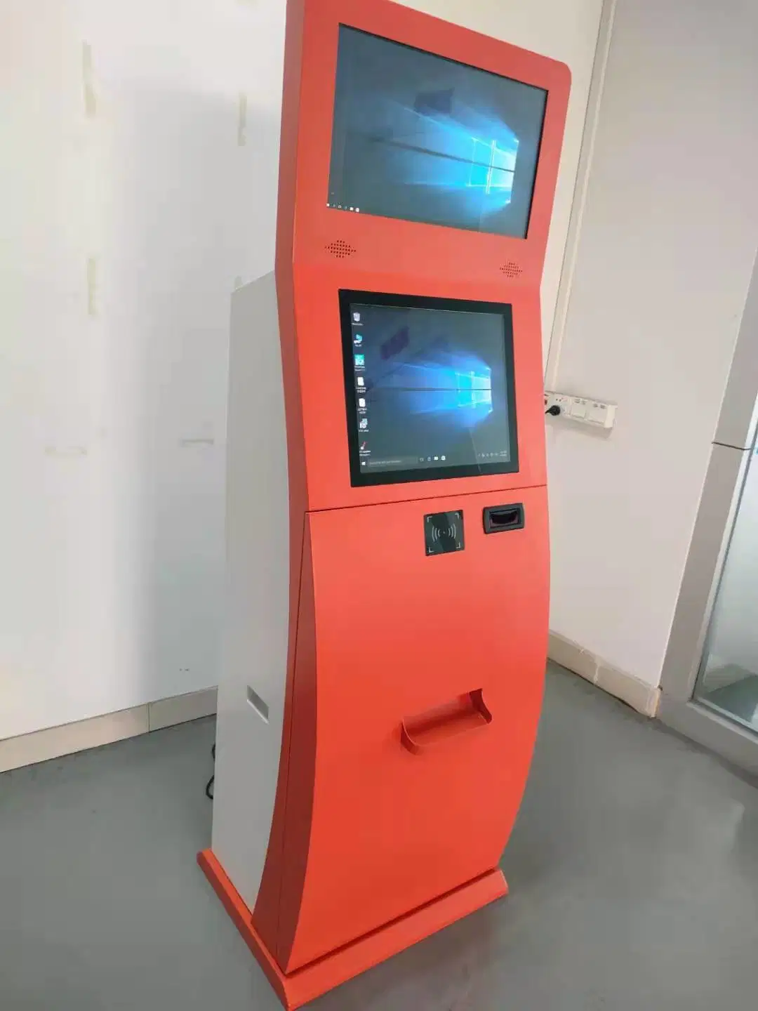 New Design Telecom Dual Touch Screen Self Service SIM Card Vending Kiosk