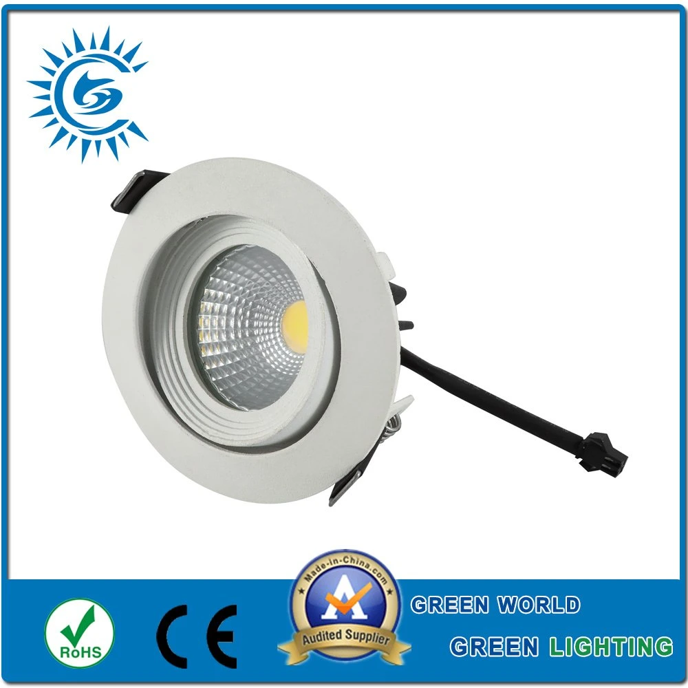 85V-265V Ronda de la COB Sqaure Lámpara de techo LED Lámpara de abajo