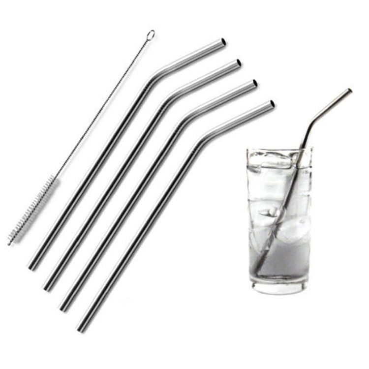 Best Seller Eco Reusable Stainless Steel Metal Drinking Steel Straw