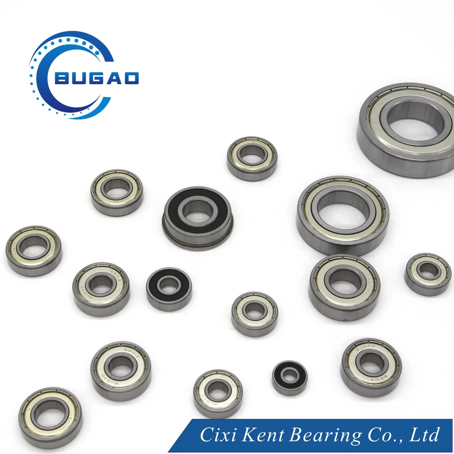 Smooth and Durable Deep Groove Ball Bearing 604 605 606 607 608 609zz RS Rz for 1688 Skateboard, Electric Scooter, Roller Skates, Fingertip Gyroscope, Printer