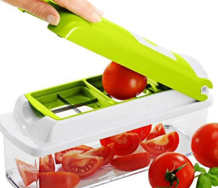 13PCS Súper Plus máquina de cortar vegetal de frutas Peeler Slicer Cortador Chopper Más agradable Rallador Conjunto No. G-F13