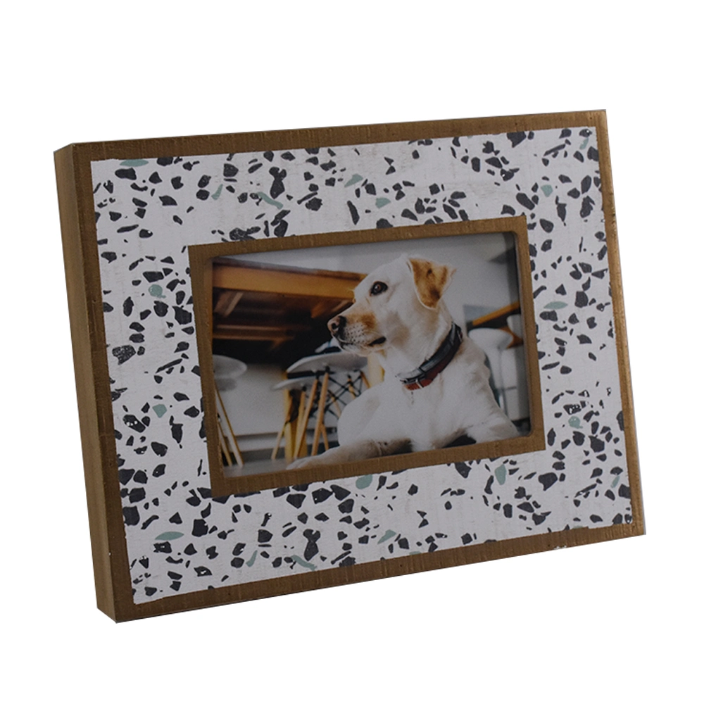 Gold Line Antique Finish Wooden Photo Frame