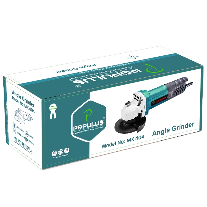 Populus nueva llegada del ángulo de Calidad Industrial Grinderl Power Tools esmeriladora de cuerpo delgado 850W/11000rpm 100/115mm amoladora angular