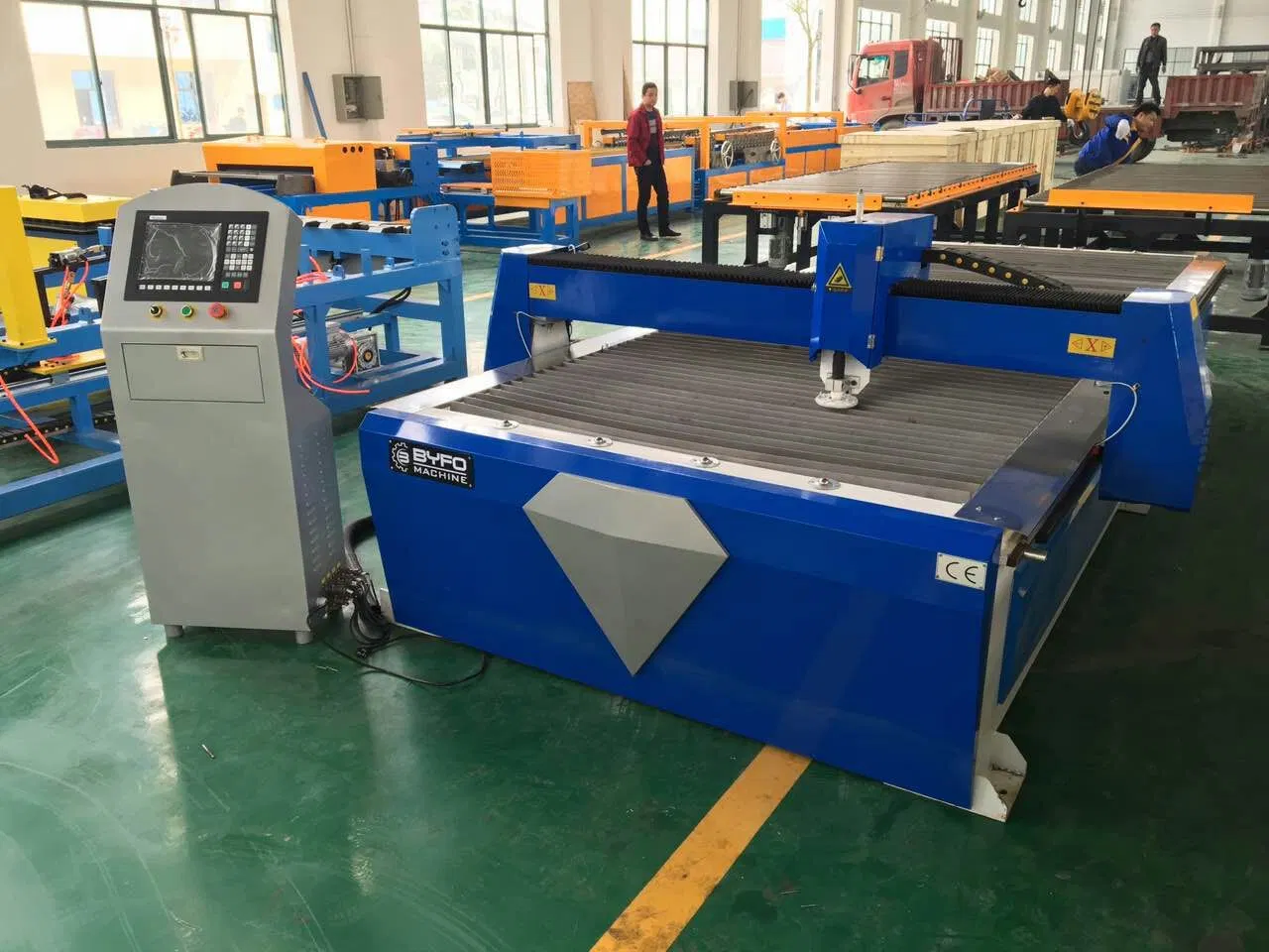 Metal Plasma Cutting Machine, Air Duct Plasma Cutter Table for Sale