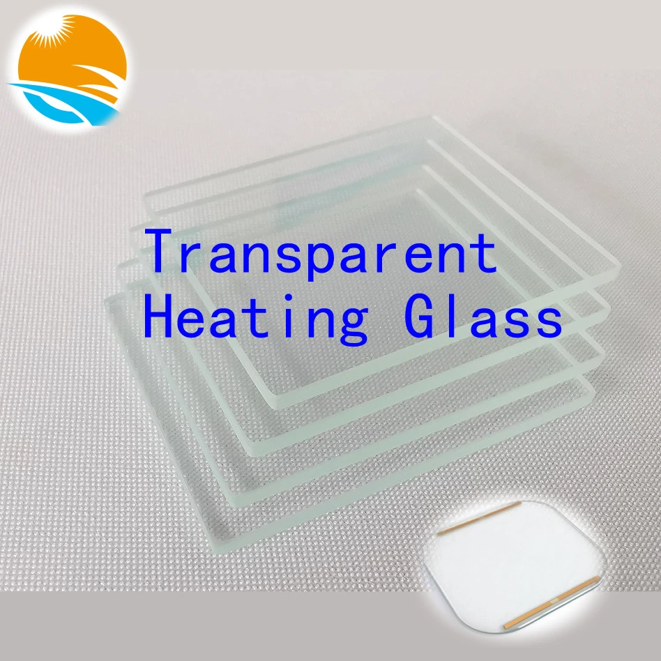 Customized Laboratory LCD Screen Transparent Heating Electrical Heated Defogging Anti-Glare Anti-Fog Shielding Thickness 0.25mm Resistance 12~17 Ohm ITO Glass