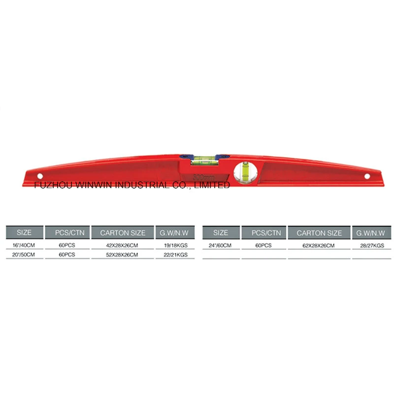 Heavy Duty Cast Aluminum Alloy Bridge Spirit Level (WW-ZL069)