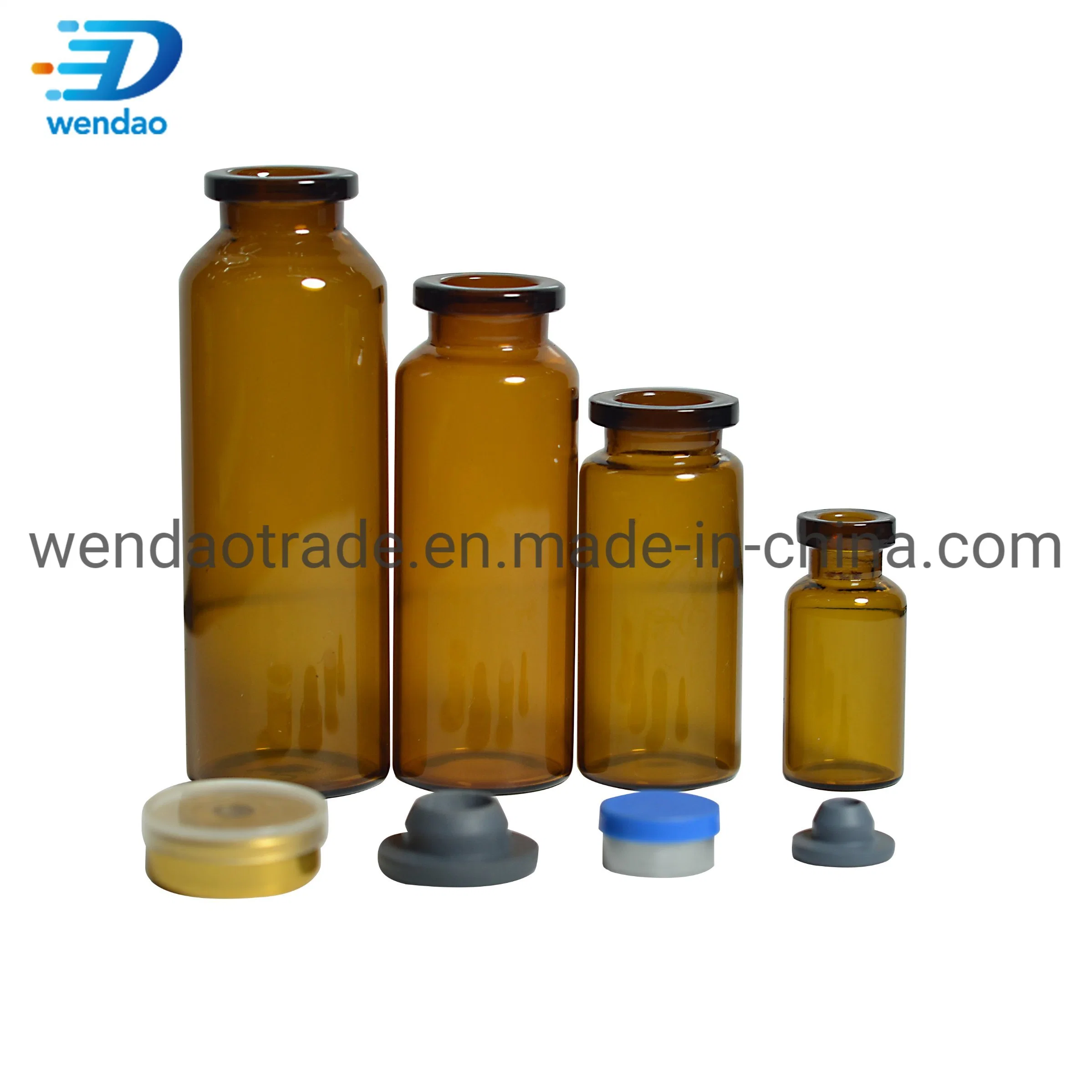 Small Clear Sample Test Tube Glass Vials with Wooden Cork Stopper Jars Wishing Bottle Glass Container