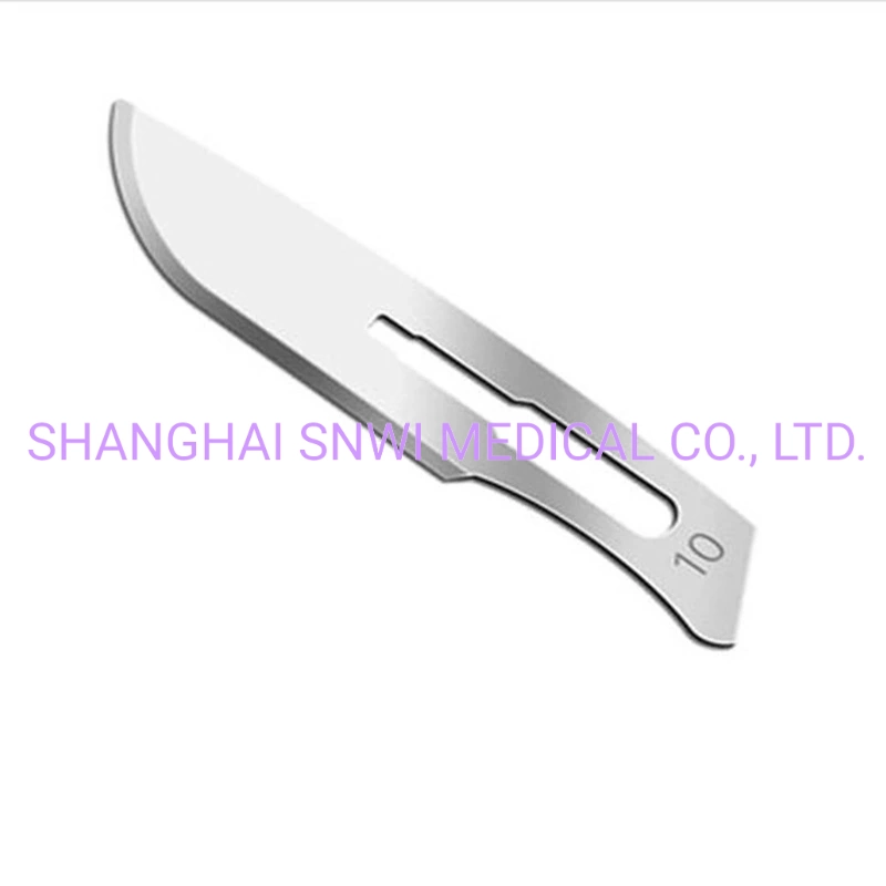 Disposable Medical Surgical Sterile Stainless Carbon Steel Scalpel Blade