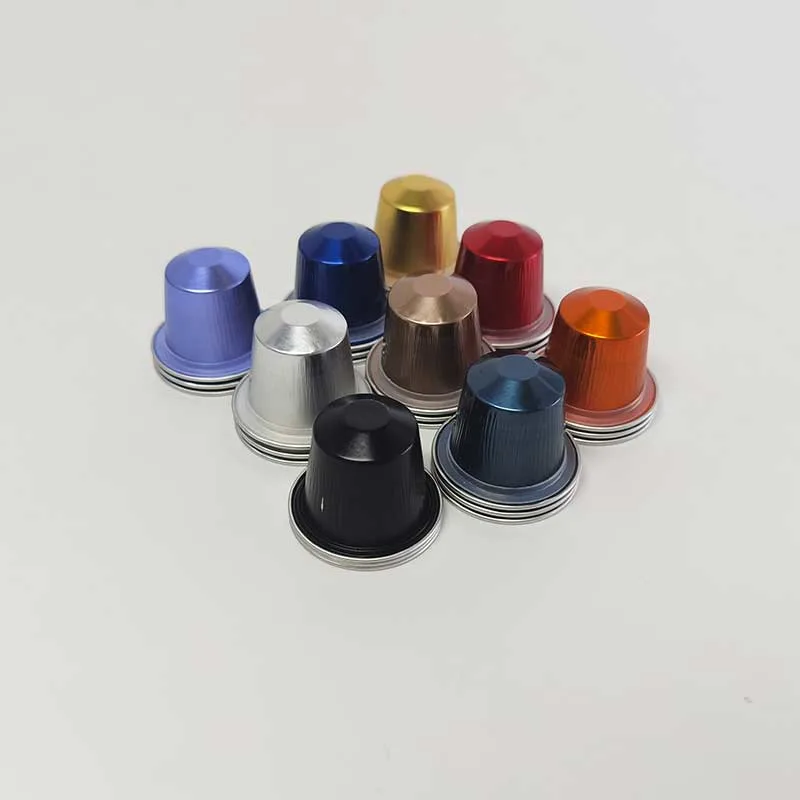 Disposable High quality/High cost performance  Nespresso Coffee Capsule with Lids