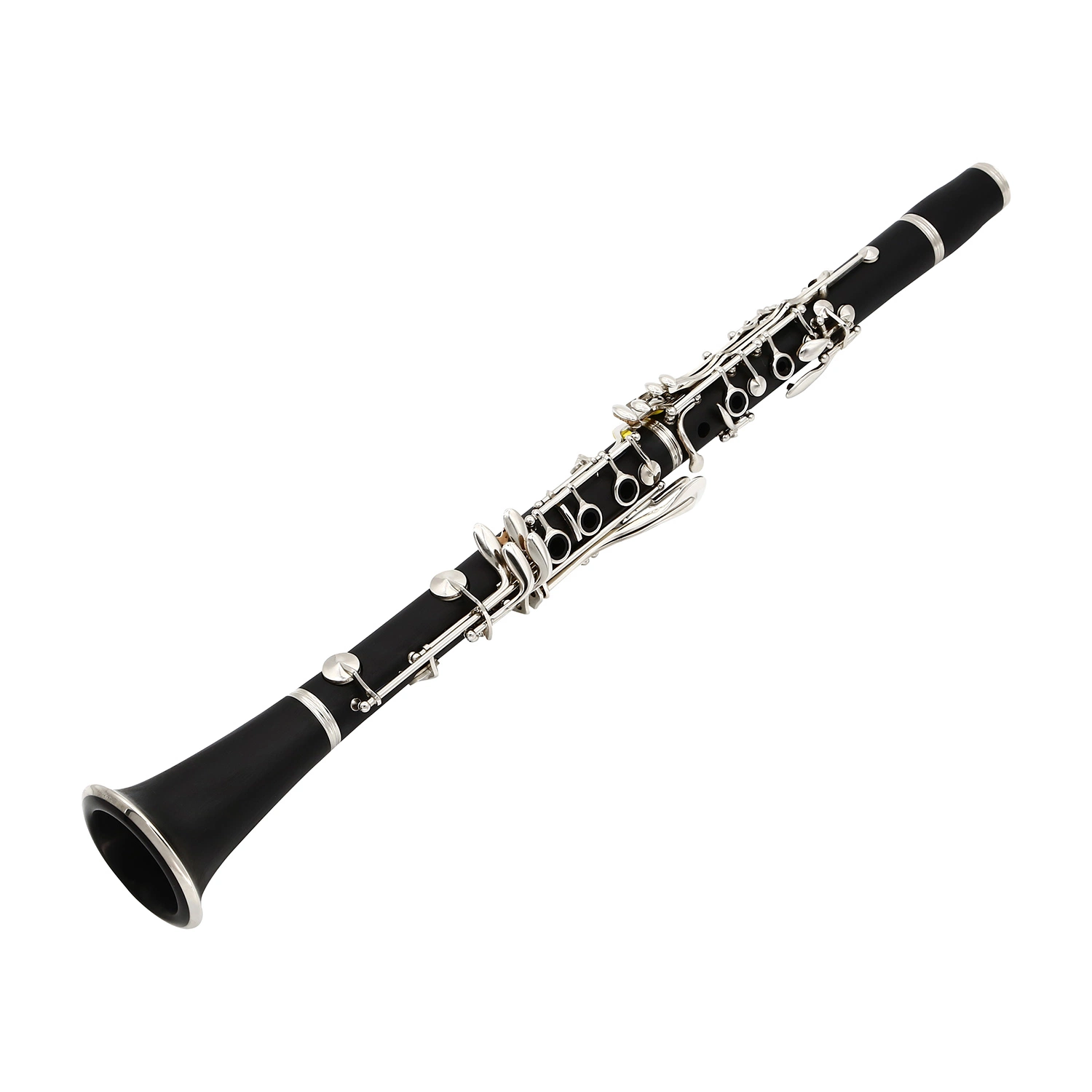 Hard Rubber Eb Clarinet Nickel Plated