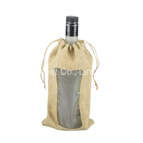 Custom 750ml Glass Bottle Bag for Gift Packing