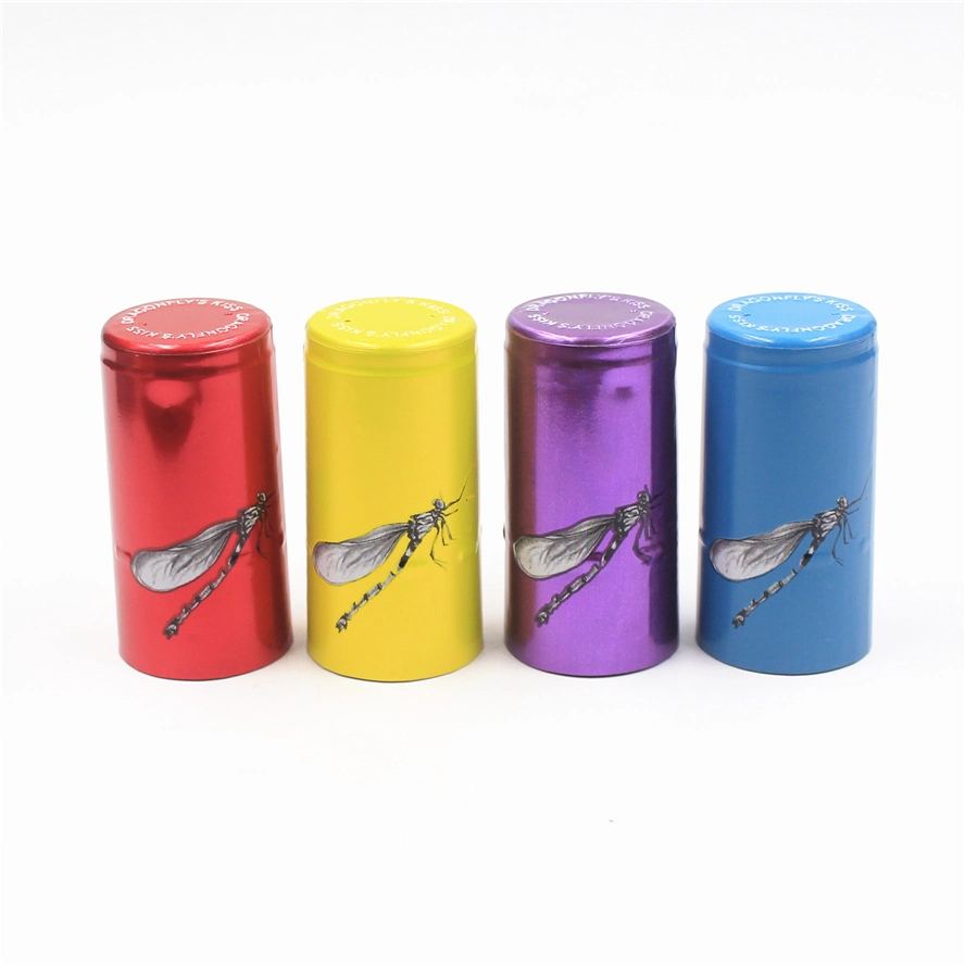 Stocked 30*60mm Polylaminate PVC Aluminum Wine Bottle Capsule