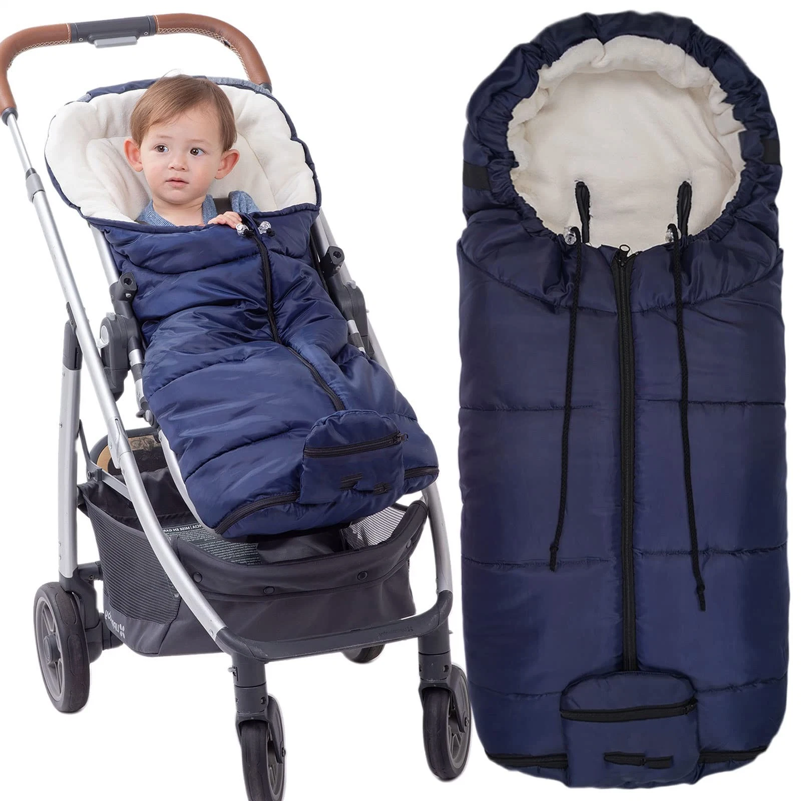 Hot Sale Durable Warm Insulation Materials Baby Footmuff Bunting Bag