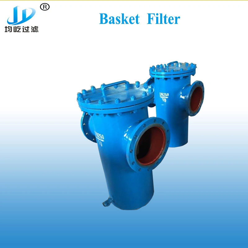 China Supplier Liquid Filter 6" Sea Water Filtration Basket Strainer