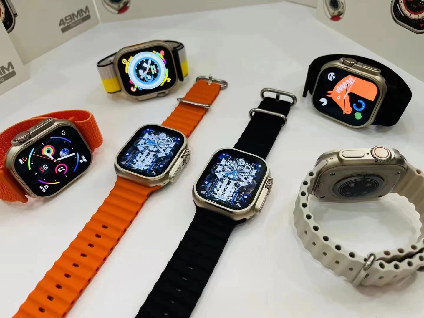 Smart Watch Z68 Ultra Watchwomen Smart Watch Men Blood Pressure Mesure moniteur de fréquence cardiaque électronique Bracelet Bluetooth SmartWatch