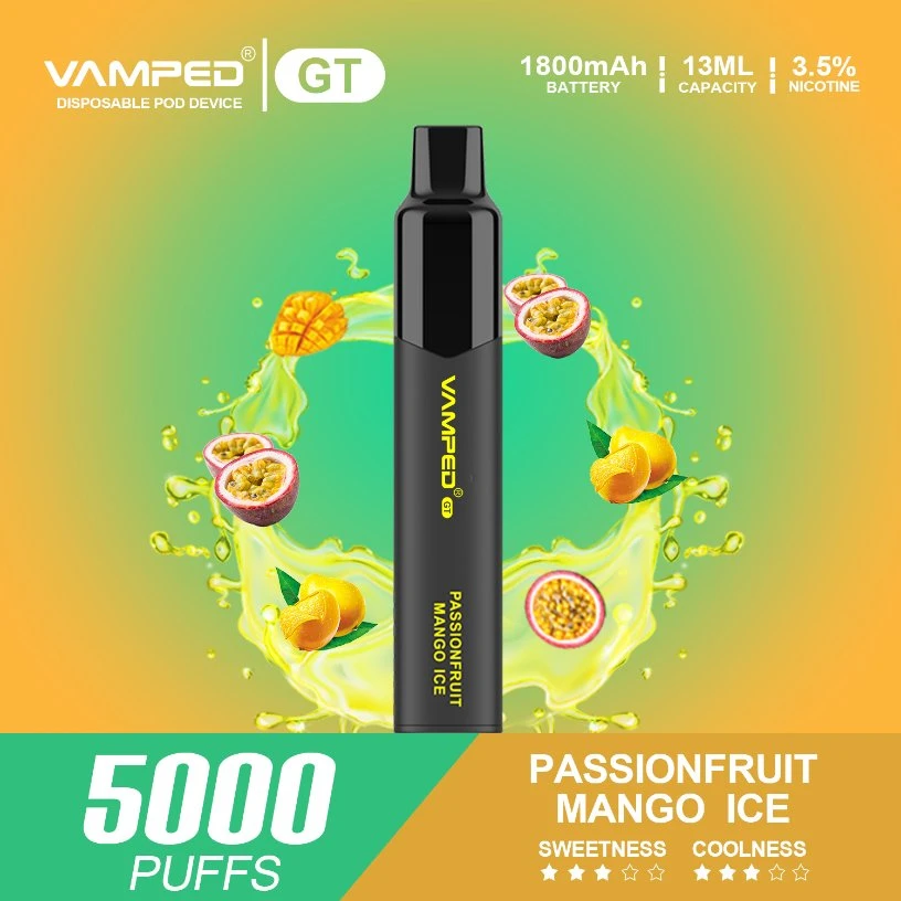 Hot Sale Vamped 5000 Puffs Vape Original Factory Electronic Cigarette