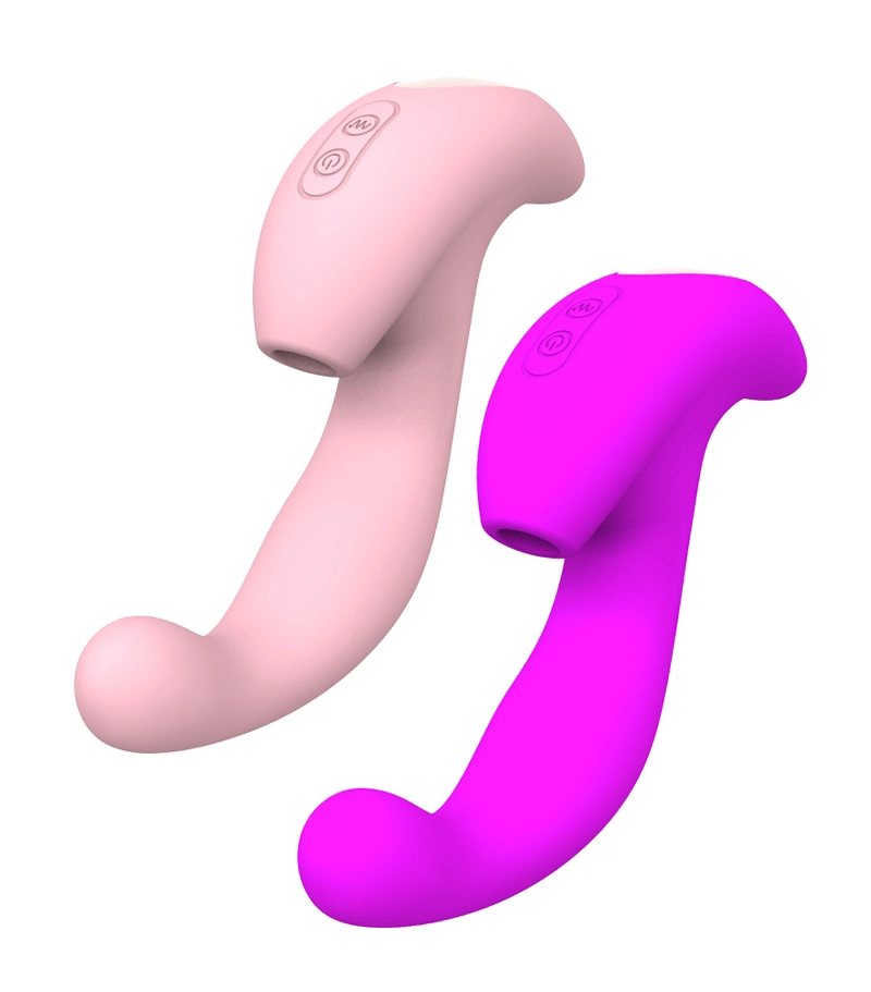 Vagina Sucking Vibrator 10 Speed Tongue Vibrating Oral Sex Suction Wand Clitoris Stimulator Sex Toy for Woman Et-Sgv-011